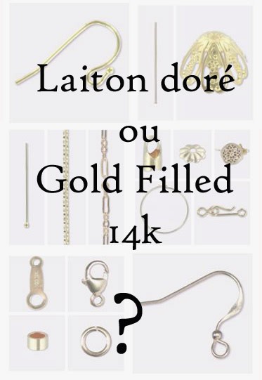 Fil de laiton souple 0,4mm en Laiton doré à l'or fin 24K par