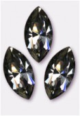 Navette 4228 15x7 mm black diamond F x1
