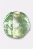 Perle en verre ronde VH32 vert clair x12