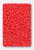 Rocaille 4 mm blood red opaque x20g