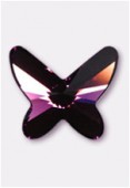 Papillon à coller 2854 18 mm amethyst F x1