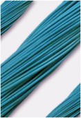 Cuir 1.3 mm turquoise x1m