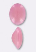 Strass vintage pink opal 8x10 mm x4