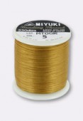 Miyuki fil nylon 0.25 mm gold x1