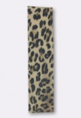 Ruban stretch 30 mm leopard x1m