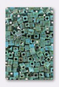Miyuki square beads 4 mm SB-4514 opaque seafoam green x20g