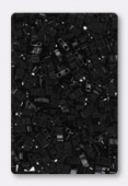 Miyuki Half Tila Beads HTL-0401 black x10g