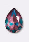 Cabochon 4320 14x10 mm crystal burgundy DeLite x1