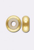 Gold filled 14 k stopper bead 5 mm x1